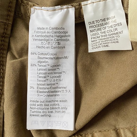 Madewell Curvy Stovepipe Fatigue Pants Tencel Lyocell Edition NWT - Picture 12 of 15